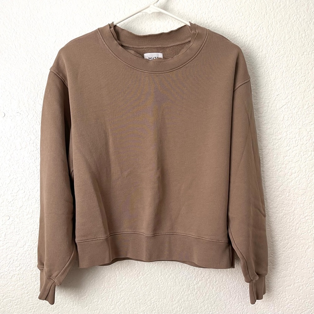 MATE the Label Raw Neck Sweatshirt